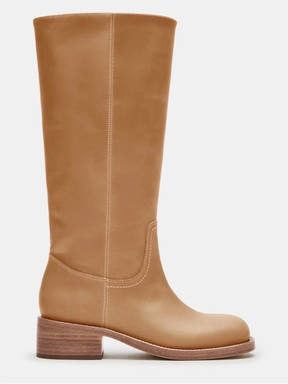 Steve Madden Riggs Tall Riding Boots Banana Tan Brown Size NWT